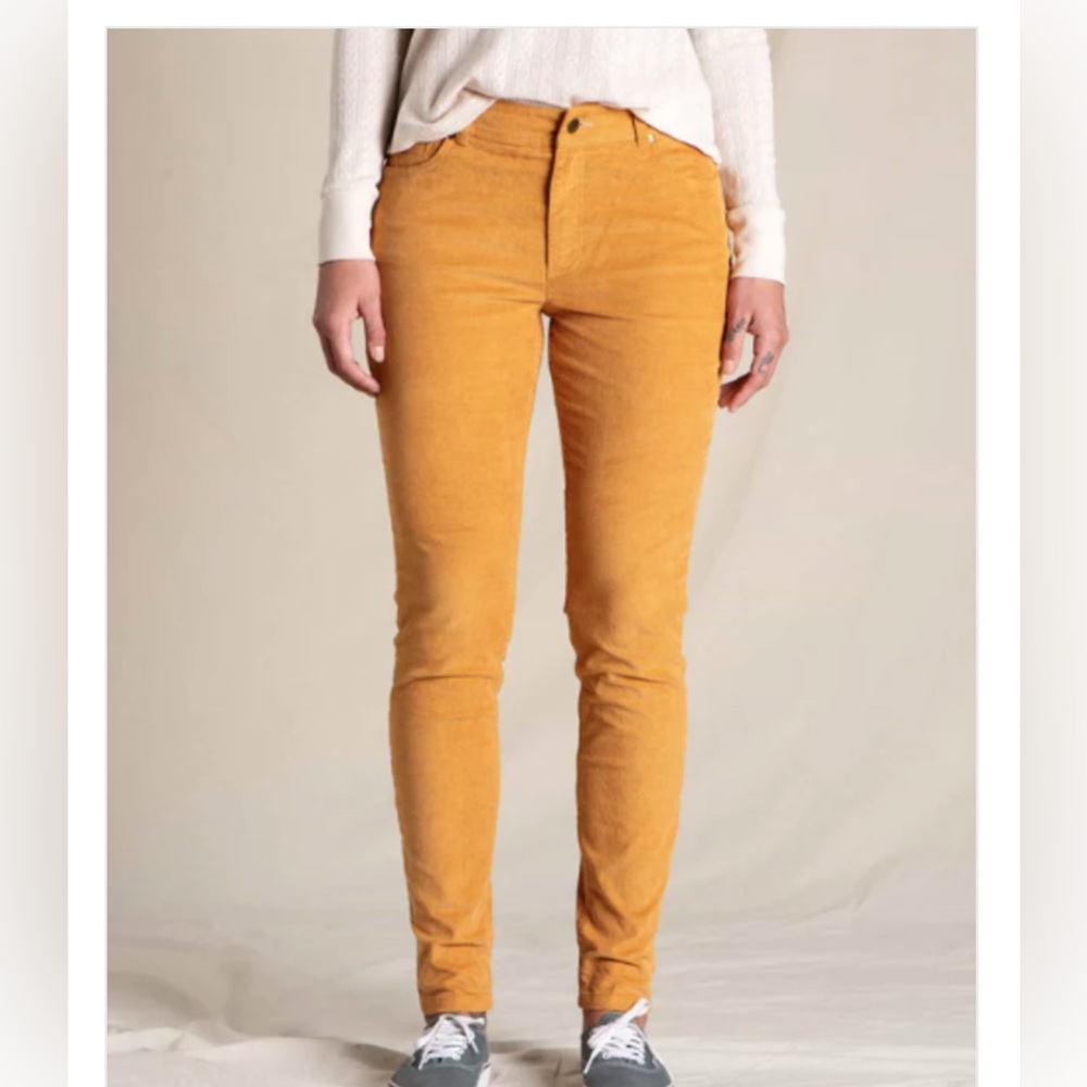 Toad & Co Karuna Cord 5 Pkt Skinny Pant
 size 4